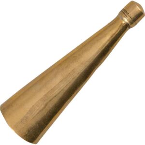 Brass Scabbard Tip - Medium