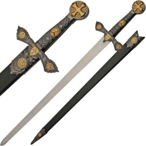 Gold Knights Templar Sword