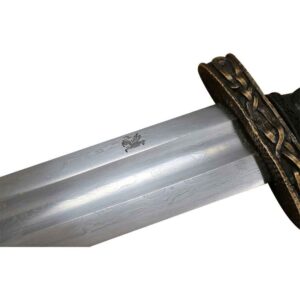 Damascus Oslo Viking Sword with Scabbard