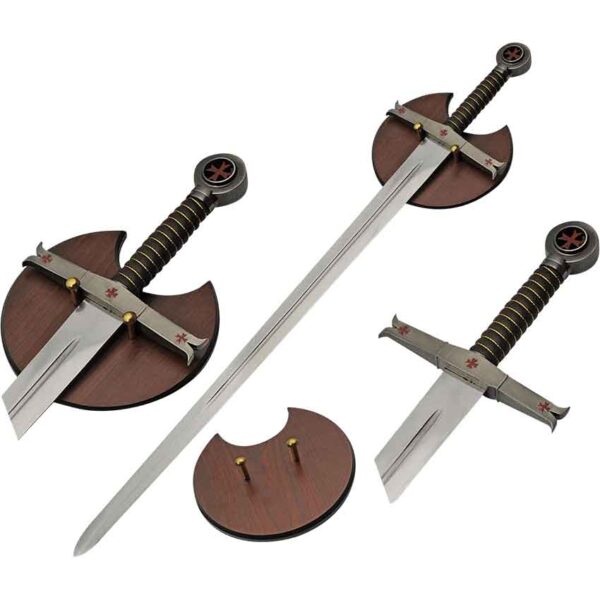 Knights of Templar Sword with Plaque