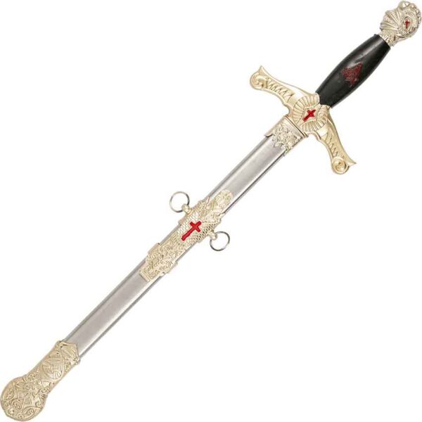 Crusader Knight Masonic Dagger