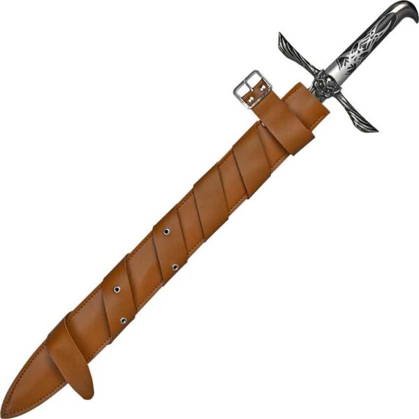 Screaming Skull Sword with Sheath