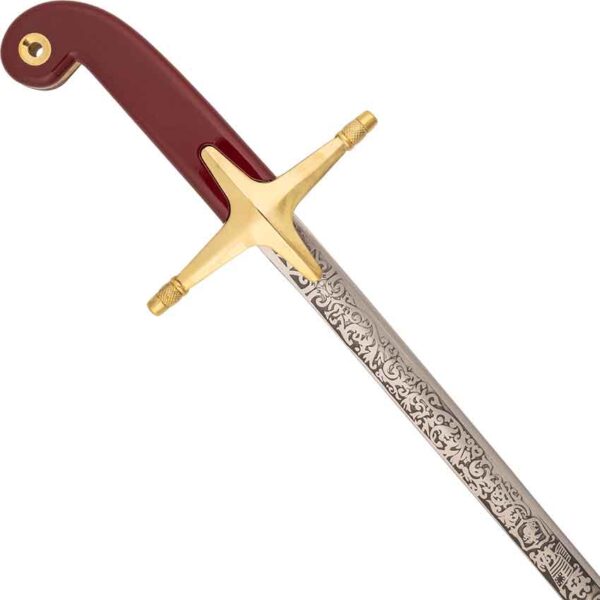 Red Hilt US Marine Corps Sword