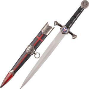 Cross and Shield Templar Dagger