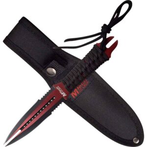 Red Split Blade Dagger