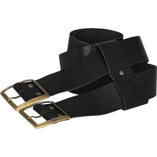 Beligor Double Belt - Black