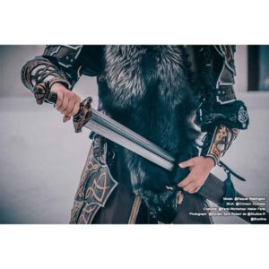 Viking's LARP Sword - Notched