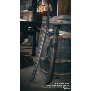 Japanese LARP Katana - Notched