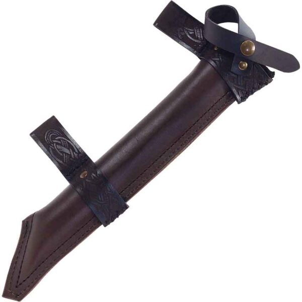 Viking LARP Seax Scabbard