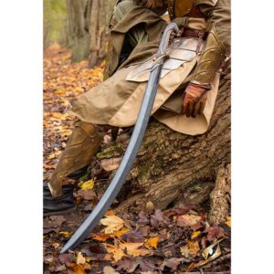 Curved Elven LARP Sword - 105cm