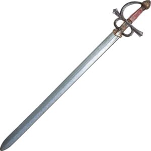 LARP Rapier Rillet - Red - 90cm