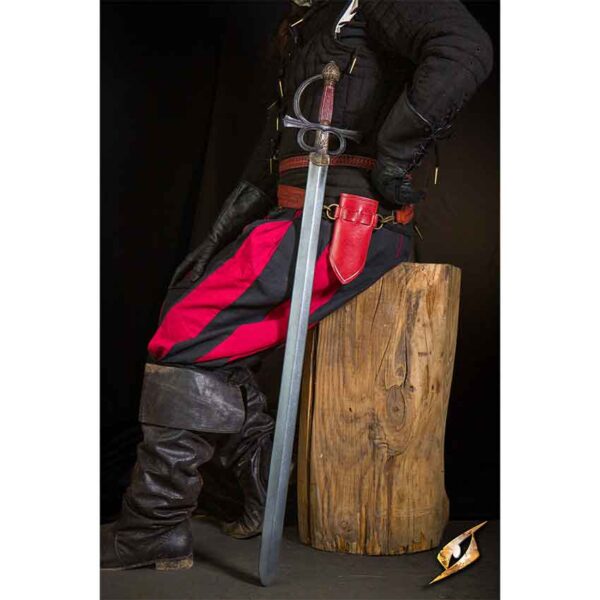 LARP Rapier Rillet - Red - 90cm