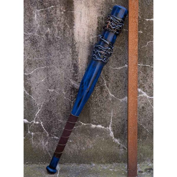 Barbed Wire LARP Bat - Blue