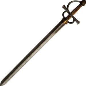 Rillet LARP Rapier - Vanguard - Light Wood/Gold - 85 cm