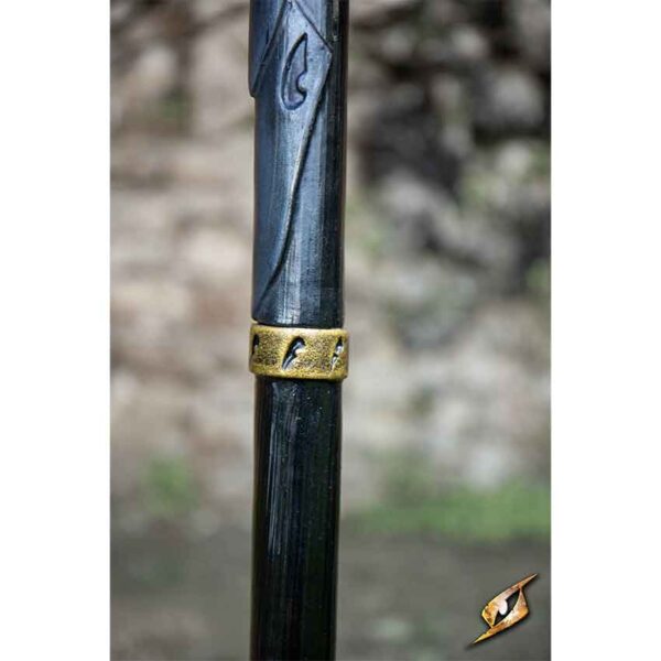 Eventide LARP Glaive - Black/Grey - 210cm