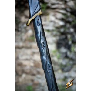 Eventide LARP Glaive - Black/Grey - 210cm