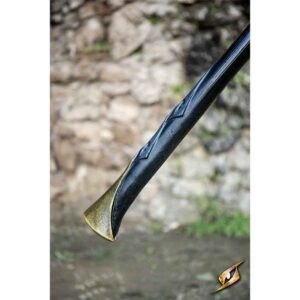 Eventide LARP Glaive - Black/Grey - 210cm