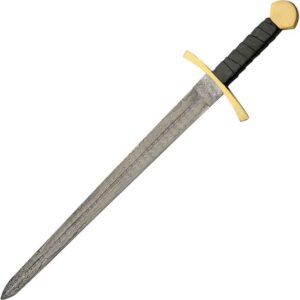 Medieval Folded Steel Warrior Sword