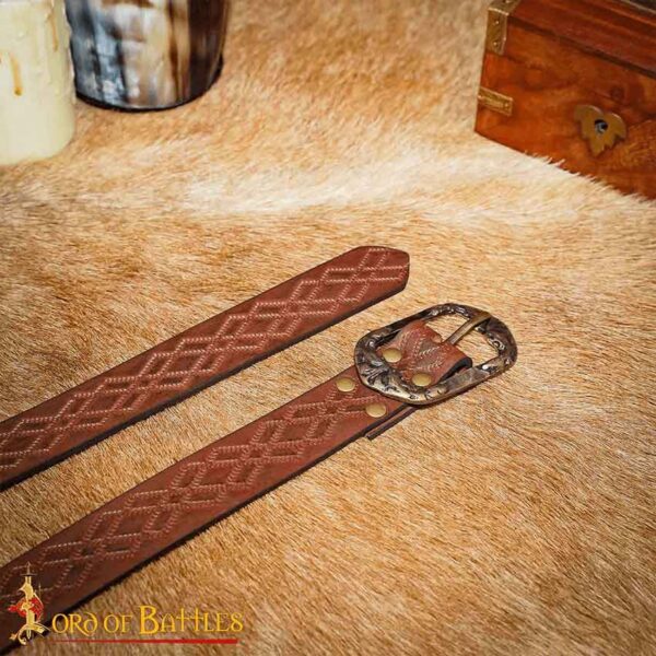 Ranger Leather Belt - Brown