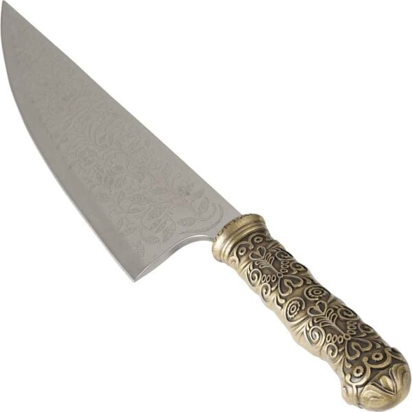 Ornate Steel Fantasy Knife