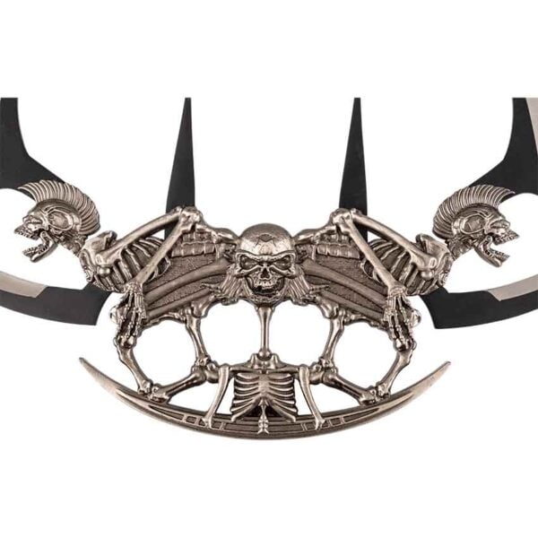 Triple Skeleton Dagger with Plaque