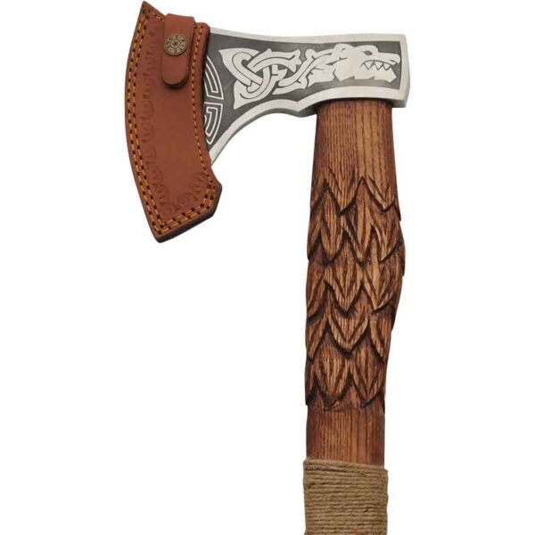 Dragon Scale Viking Axe