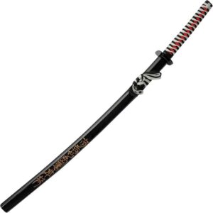 Black and Red Blade Samurai Sword