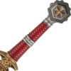 Red Medieval Templar Foam Sword