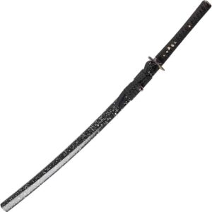 Blue Wave Handmade Katana with Stand
