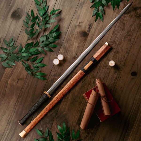 Handmade Han Jian Sword with Stand