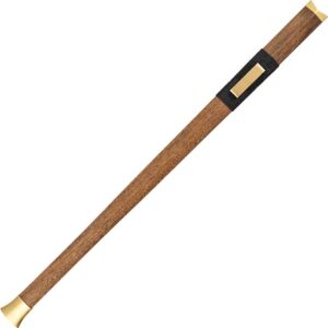 Ring Pommel Handmade Han Jian Sword with Stand