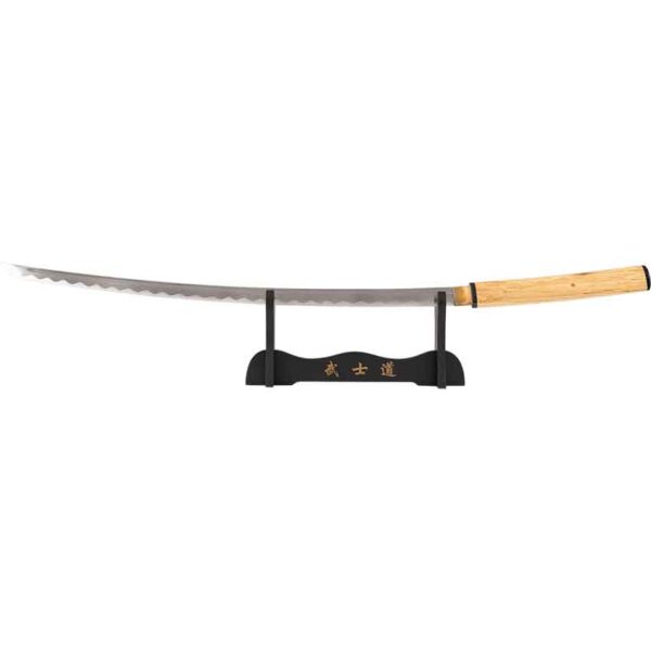 Wangdao Handmade Samurai Sword with Stand