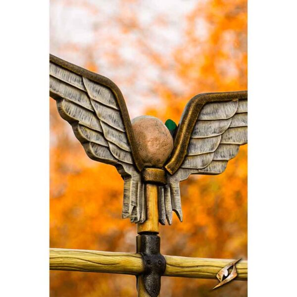 LARP Battle Standard - Winged Skull Top