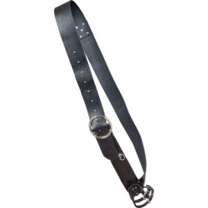 Black Baldric with Ring Buckle