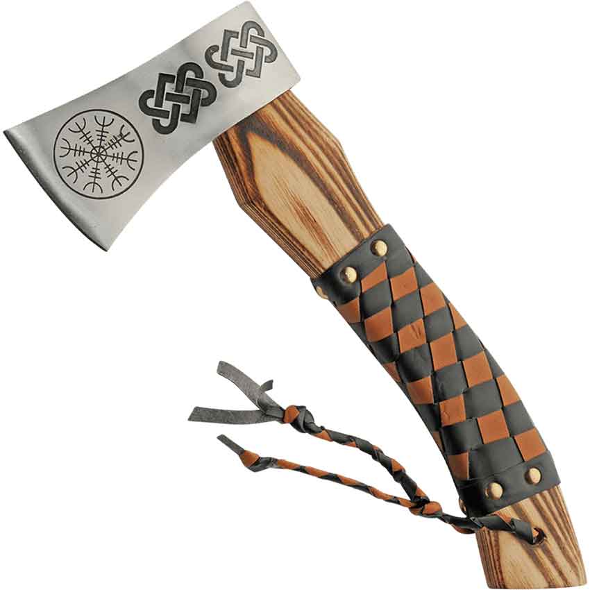 Helm of Awe Viking Throwing Axe