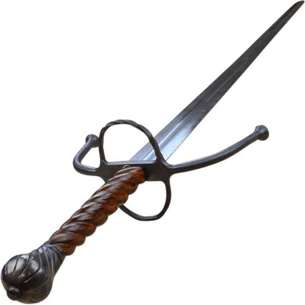 German Longsword with Twisted Wood Grip