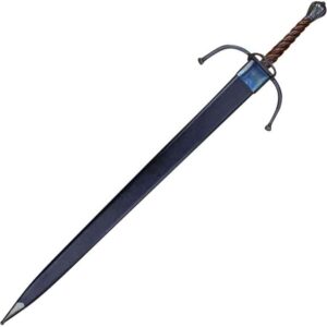 German Longsword with Twisted Wood Grip