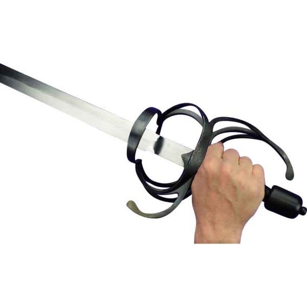 Blackened Swept Hilt Rapier
