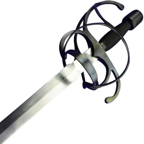 Blackened Swept Hilt Rapier