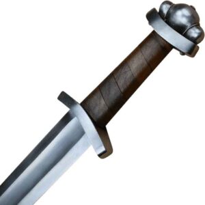 Three Lobed Viking Sword with Scabbard Belt
