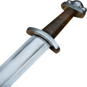 Three Lobed Viking Sword with Scabbard Belt