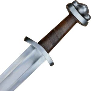 Three Lobed Viking Sword with Scabbard Belt