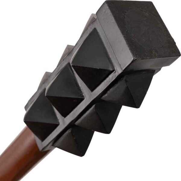 Black Steel Medieval Mace - Image 2