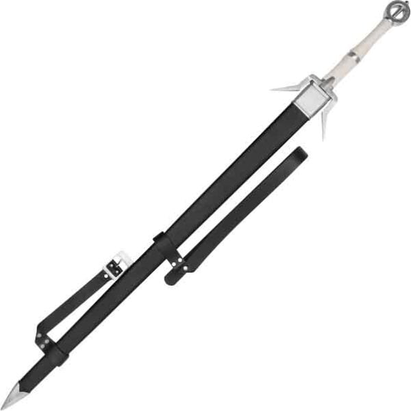 Silver Swallow Sword with Scabbard