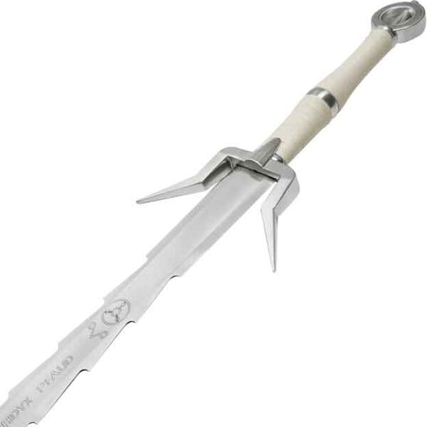 Silver Swallow Sword with Scabbard