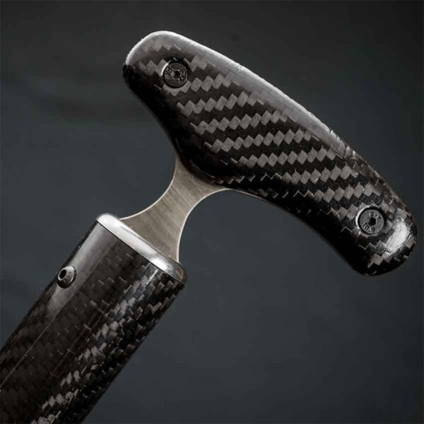 OSCI-I Carbon Fiber Sword Cane with Push Dagger - Image 3