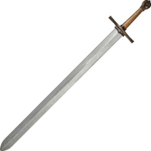 Templar’s LARP Sword with Wood Grip – Normal