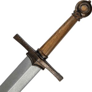 Templar’s LARP Sword with Wood Grip – Normal