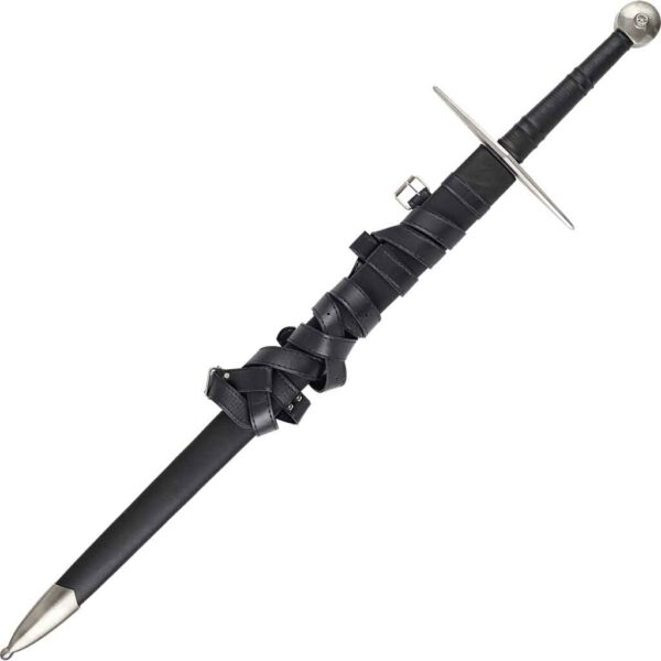 Manganese Steel Medieval Bastard Sword - Image 2