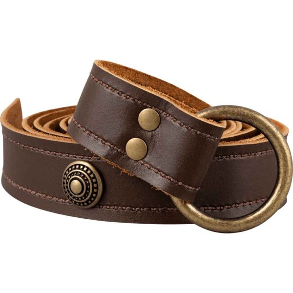 Embellished Ring Belt - 1.25 Inch - Image 2